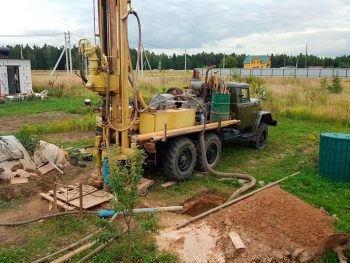 Бурение скважин на воду в Хотьково и Сергиево-Посадском районе